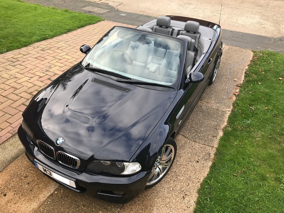 BMW E46 M3 Convertible. Manual Transmission. (£14000) The M3cutters