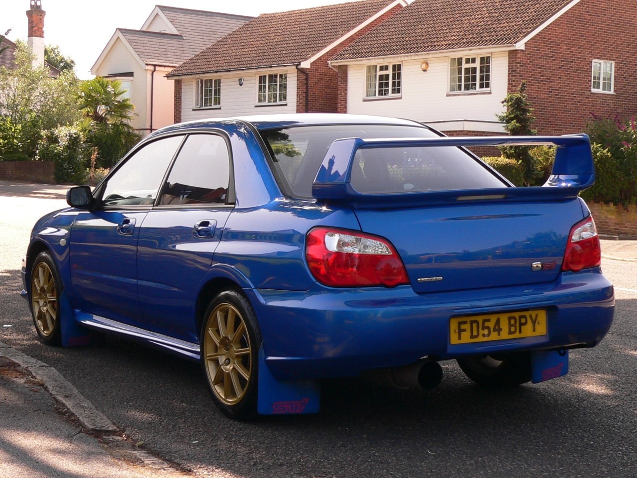 2004 Subaru Impreza WRX STI Widetrack Blobeye UK car EJ207 6-speed (£ ...