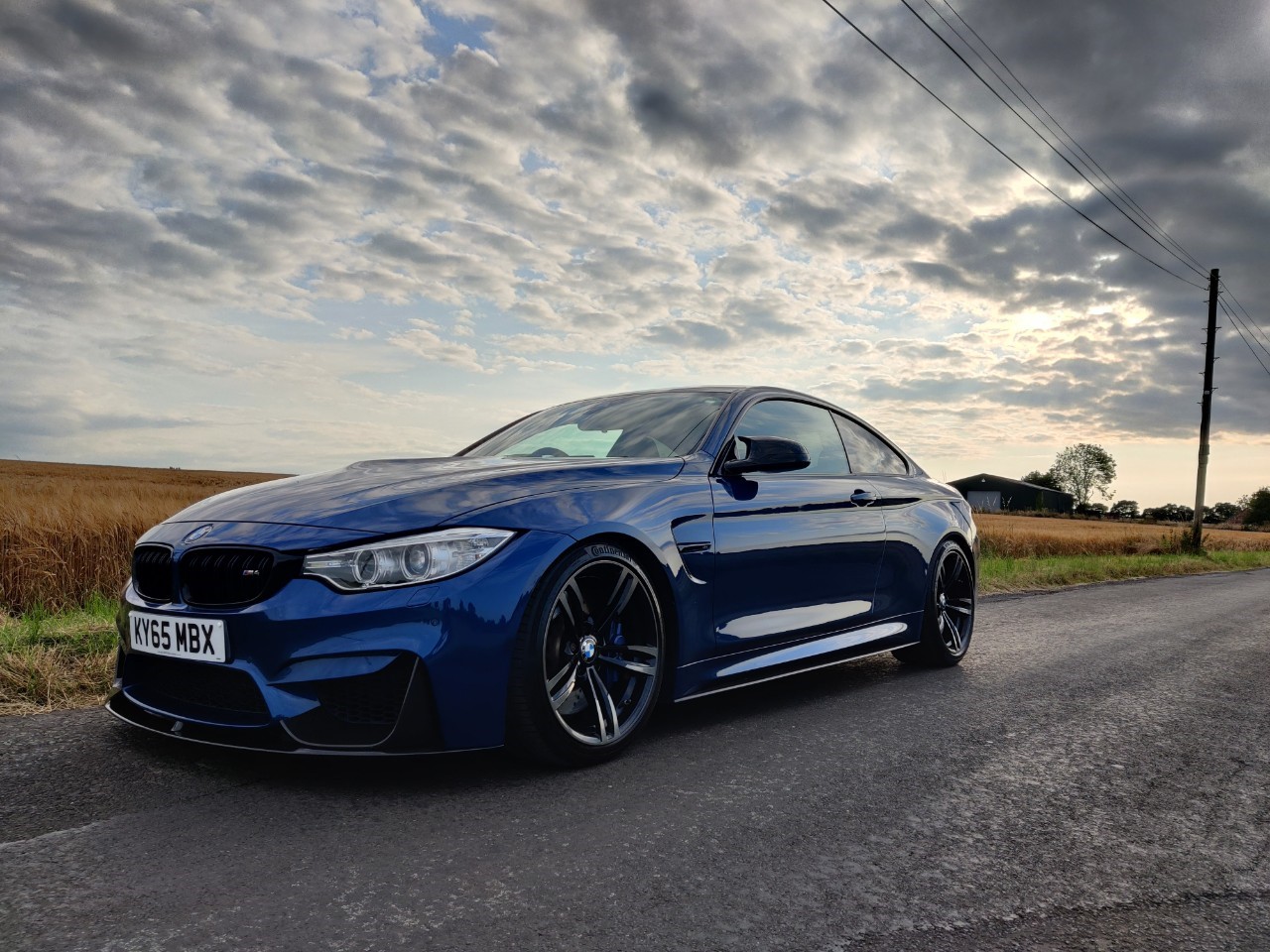 2015 BMW M4 - Avus Blue - Auto - OEM Carbon (£31999) | The M3cutters