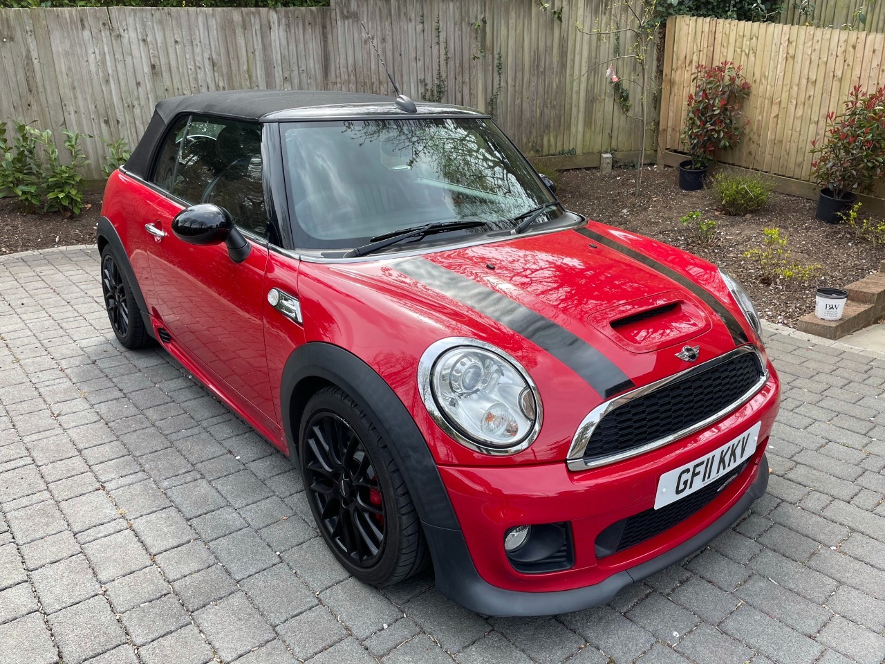 R56 Mini Convertible John Cooper Works / Red / 11/2011 / 37,000 miles ...